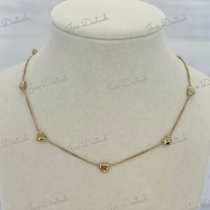 Gold Heart Necklace NK2208